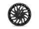 Fuel Wheels Typhoon Matte Black Wheel; 22x10 (07-18 Jeep Wrangler JK)