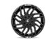 Fuel Wheels Typhoon Gloss Black Wheel; 22x10 (97-06 Jeep Wrangler TJ)