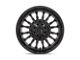 Fuel Wheels Arc Blackout Wheel; 22x12 (18-24 Jeep Wrangler JL)