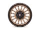 Fuel Wheels Arc Platinum Bronze with Black Lip Wheel; 20x10 (07-18 Jeep Wrangler JK)