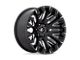 Fuel Wheels Quake Gloss Black Milled Wheel; 18x9 (87-95 Jeep Wrangler YJ)