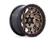 Fuel Wheels Runner OR Bronze with Black Ring Wheel; 15x8 (87-95 Jeep Wrangler YJ)