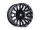 Fuel Wheels Strike Gloss Black Milled Wheel; 22x10 (07-18 Jeep Wrangler JK)