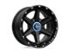 KMC Tempo Satin Black Wheel; 17x9 (07-18 Jeep Wrangler JK)
