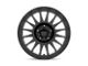 KMC Impact Satin Black Wheel; 16x7 (87-95 Jeep Wrangler YJ)