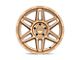 KMC Nomad Matte Bronze Wheel; 18x8 (97-06 Jeep Wrangler TJ)