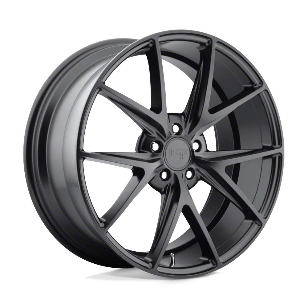 Niche Jeep Wrangler Misano Matte Black Wheel; 18x8 M117188065+40 (87-95 ...