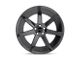 Niche Verona Gloss Black Wheel; 18x8 (93-98 Jeep Grand Cherokee ZJ)
