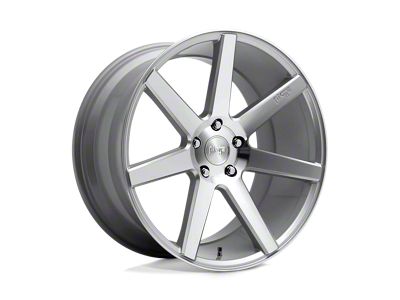Niche Verona Gloss Silver Machined Wheel; 19x8.5 (97-06 Jeep Wrangler TJ)