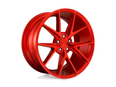 Niche Misano Candy Red Wheel; 19x8.5 (87-95 Jeep Wrangler YJ)