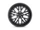 Niche Gamma Matte Black Wheel; 19x9.5 (97-06 Jeep Wrangler TJ)