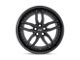 Niche Methos Gloss Black with Matte Black Wheel; 19x8.5 (97-06 Jeep Wrangler TJ)