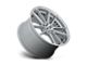 Niche DFS Gloss Silver Machined Wheel; 18x8 (97-06 Jeep Wrangler TJ)
