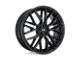 Niche Gamma Gloss Black Wheel; 19x8.5 (97-06 Jeep Wrangler TJ)