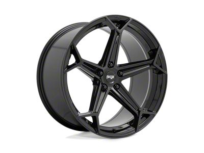 Niche Arrow Gloss Black Wheel; 20x10.5 (97-06 Jeep Wrangler TJ)