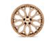 Niche Mazzanti Bronze Brushed Wheel; 19x8.5 (84-01 Jeep Cherokee XJ)