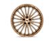 Niche Premio Bronze Brushed Wheel; 20x10.5 (97-06 Jeep Wrangler TJ)