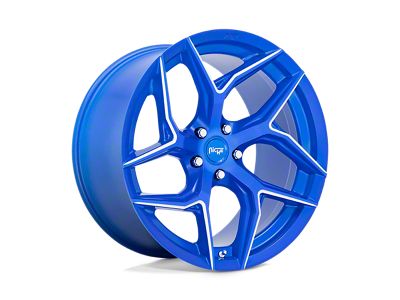 Niche Torsion Anodized Blue Milled Wheel; 20x10.5 (87-95 Jeep Wrangler YJ)