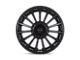 Niche Amalfi Matte Black Wheel; 20x10.5 (97-06 Jeep Wrangler TJ)