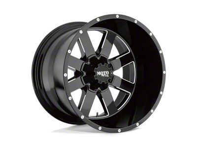 Moto Metal MO962 Gloss Black Milled 5-Lug Wheel; 20x10; -24mm Offset (07-13 Tundra)