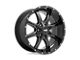 Moto Metal MO970 Semi Gloss Black Milled Wheel; 22x10 (07-18 Jeep Wrangler JK)