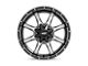 Moto Metal MO970 Gloss Black Machined Face Wheel; 17x9 (07-18 Jeep Wrangler JK)