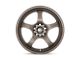 Motegi MR131 Matte Bronze Wheel; 17x8 (97-06 Jeep Wrangler TJ)