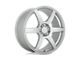 Motegi CS6 Hyper Silver Wheel; 16x7 (93-98 Jeep Grand Cherokee ZJ)