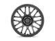 Motegi M9 Satin Black Wheel; 16x7 (97-06 Jeep Wrangler TJ)