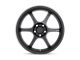Motegi Traklite 3.0 Satin Black Wheel; 17x8.5 (97-06 Jeep Wrangler TJ)