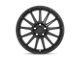 Motegi CS13 Satin Black Wheel; 17x8 (97-06 Jeep Wrangler TJ)