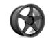 Motegi CS5 Satin Black Wheel; 19x9.5 (97-06 Jeep Wrangler TJ)