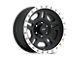 Pro Comp Wheels La PAZ Satin Black Machined Wheel; 16x8 (93-98 Jeep Grand Cherokee ZJ)
