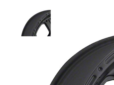 Pro Comp Wheels Kore Flat Black 6-Lug Wheel; 17x8; -12mm Offset (22-24 Frontier)