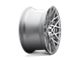 Rotiform BLQ Gloss Silver Machined Wheel; 18x8.5 (87-95 Jeep Wrangler YJ)