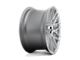Rotiform RSE Gloss Silver Wheel; 18x8.5 (97-06 Jeep Wrangler TJ)