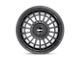 Rotiform LAS-R Matte Black Wheel; 18x8.5 (93-98 Jeep Grand Cherokee ZJ)