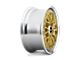 Rotiform LSR Matte Gold Machined Wheel; 18x8.5 (97-06 Jeep Wrangler TJ)