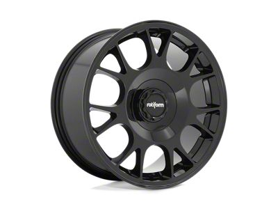 Rotiform TUF-R Gloss Black Wheel; 18x8.5 (97-06 Jeep Wrangler TJ)