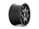 Rotiform TUF-R Gloss Black Wheel; 18x9.5 (97-06 Jeep Wrangler TJ)