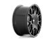 Rotiform TUF-R Gloss Black Wheel; 20x10.5 (97-06 Jeep Wrangler TJ)