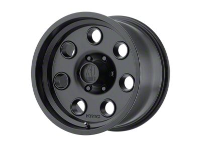 XD Pulley Satin Black 6-Lug Wheel; 17x9; -12mm Offset (22-24 Frontier)