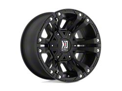 XD Monster II Matte Black 6-Lug Wheel; 17x9; 30mm Offset (05-21 Frontier)