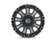XD Gauntlet Satin Black with Gray Tint Wheel; 20x10 (20-24 Jeep Gladiator JT)