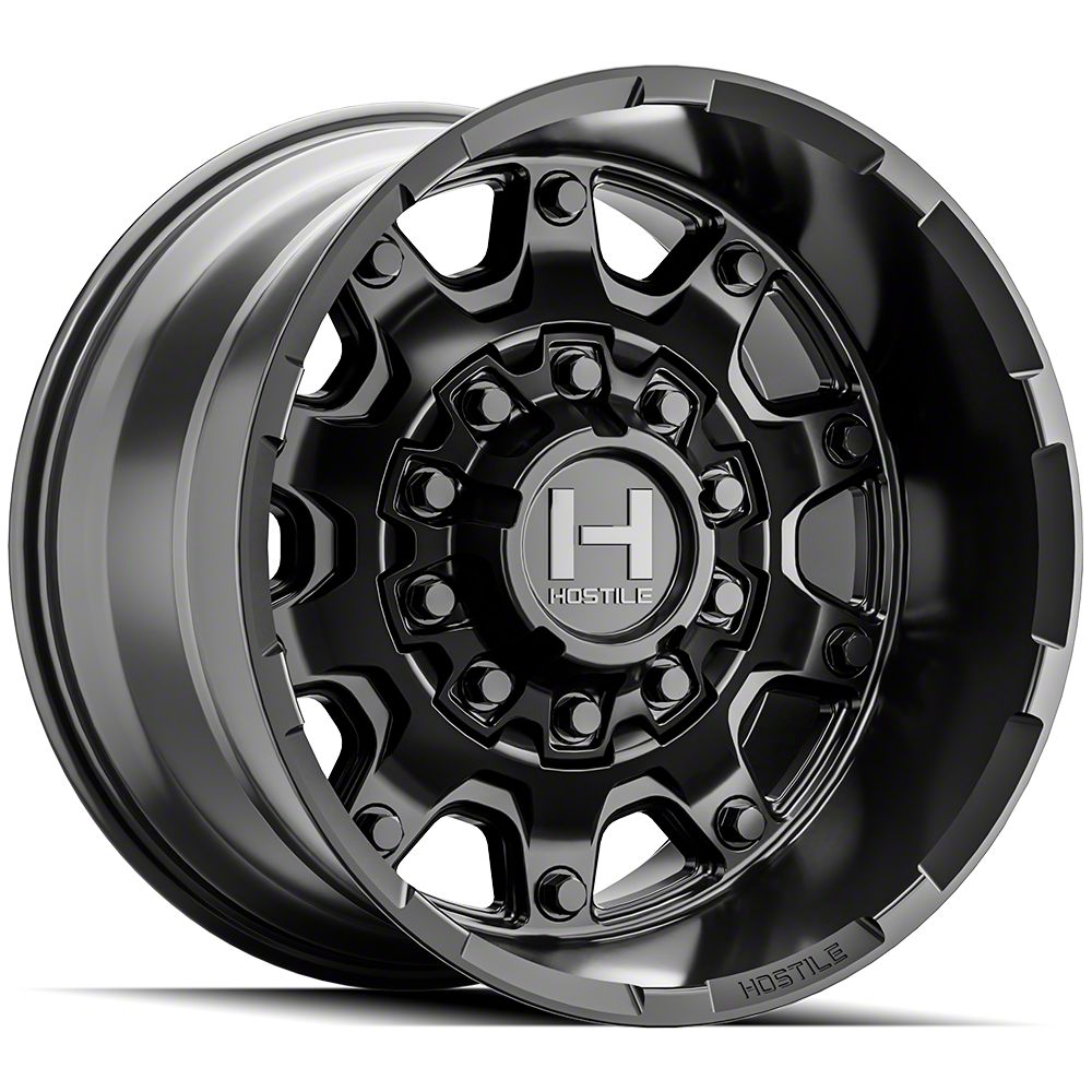 Hostile Jeep Gladiator Condor Asphalt Wheel; 20x9.5 H134-2095001857BB ...