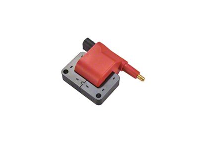 Ignition Coil; Red; Single (91-97 Jeep Cherokee XJ)