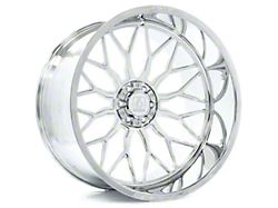 Axe Wheels AF8 Forged Fully Polished Wheel; 22x12; -44mm Offset (20-23 Jeep Gladiator JT)