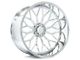 Axe Wheels AF8 Forged Fully Polished Wheel; 22x12; -44mm Offset (18-24 Jeep Wrangler JL)