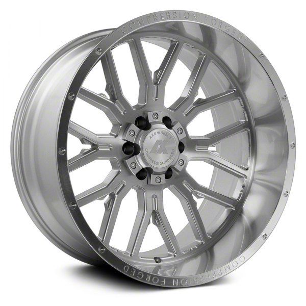 Axe Wheels Jeep Wrangler Ax6 1 Silver Wheel 22x12 44mm Offset