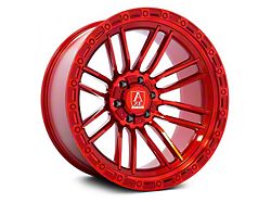 Axe Wheels Icarus Candy Red Wheel; 22x12; -44mm Offset (20-23 Jeep Gladiator JT)